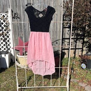 Almost Famous Black Lace Dress